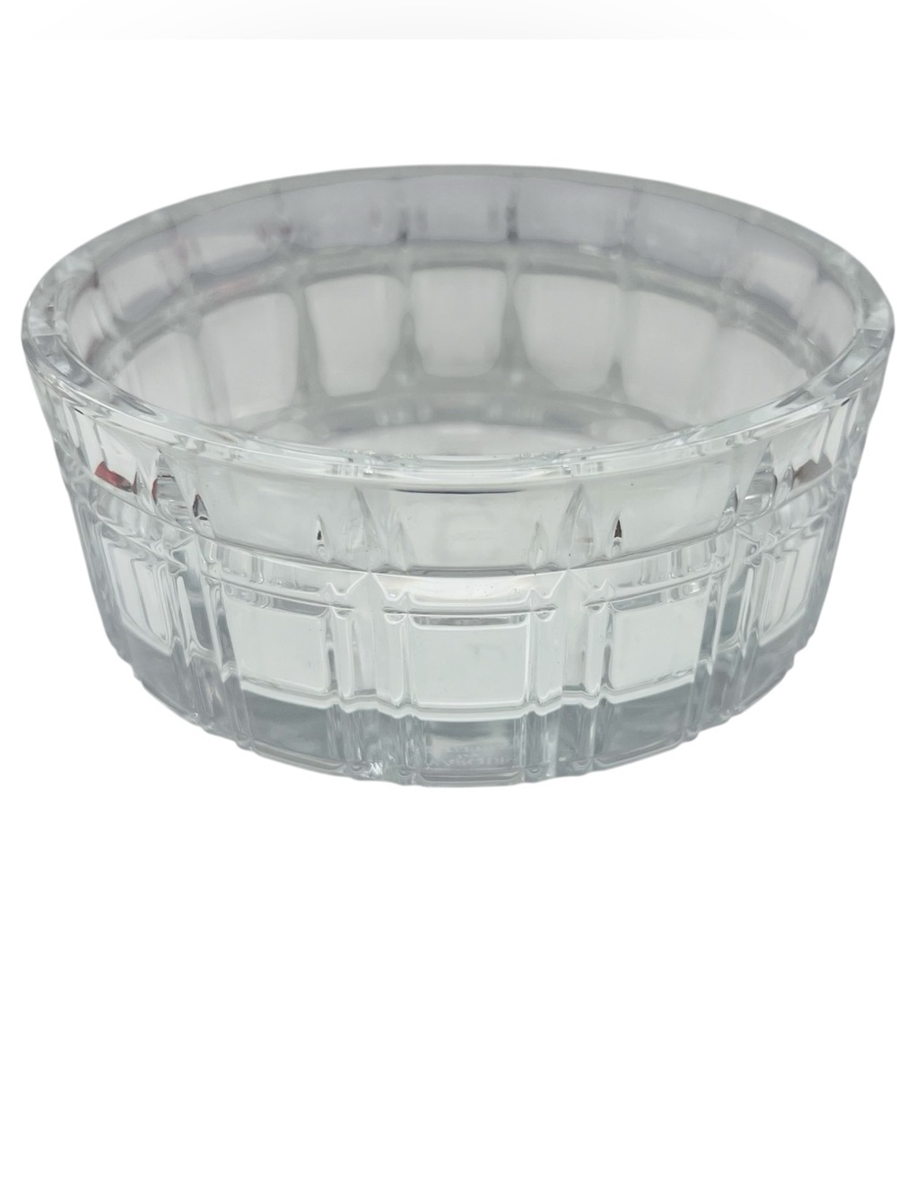 Waterford Crystal Crosby Wine Bottle Bar Bowl Coaster